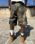 JORTS CARGO MILITARY GREEN