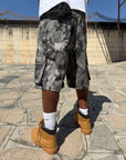 JORTS CARGO MILITARY BLACK
