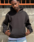 STRUCTURE HOODIE PITCH BLACK