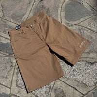 JORTS COTONE EMBROIDERED CAMEL