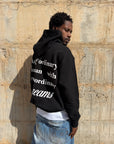 DREAMS HOODIE PITCH BLACK