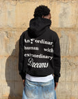 DREAMS HOODIE PITCH BLACK