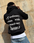 DREAMS HOODIE PITCH BLACK