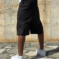 JORTS COTONE EMBROIDERED BLACK