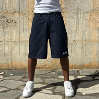 JORTS COTONE EMBROIDERED BLU NIGHT