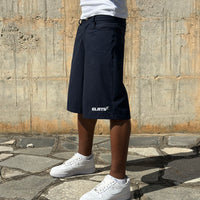 JORTS COTONE EMBROIDERED BLU NIGHT