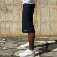 JORTS COTONE EMBROIDERED BLU NIGHT