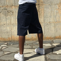 JORTS COTONE EMBROIDERED BLU NIGHT