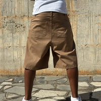 JORTS COTONE EMBROIDERED CAMEL