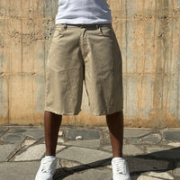 JORTS COTONE EMBROIDERED SAND