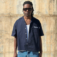Jacket embroidered blu NIGHT