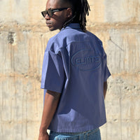 Jacket embroidered sugar paper