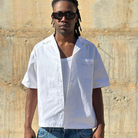 Jacket embroidered WHITE