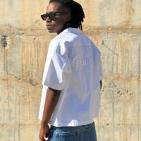 Jacket embroidered WHITE