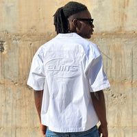 Jacket embroidered WHITE