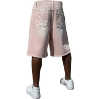 JORTS BAGGY PT PINK rosa sabbiato white