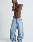 DENIM BAGGY CLEAR THUNDER