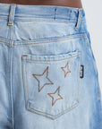 DENIM BAGGY CLEAR THUNDER