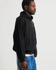 HOODIE ESSENTIAL FULL ZIP BLACK