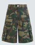 JORTS CARGO MILITARY GREEN