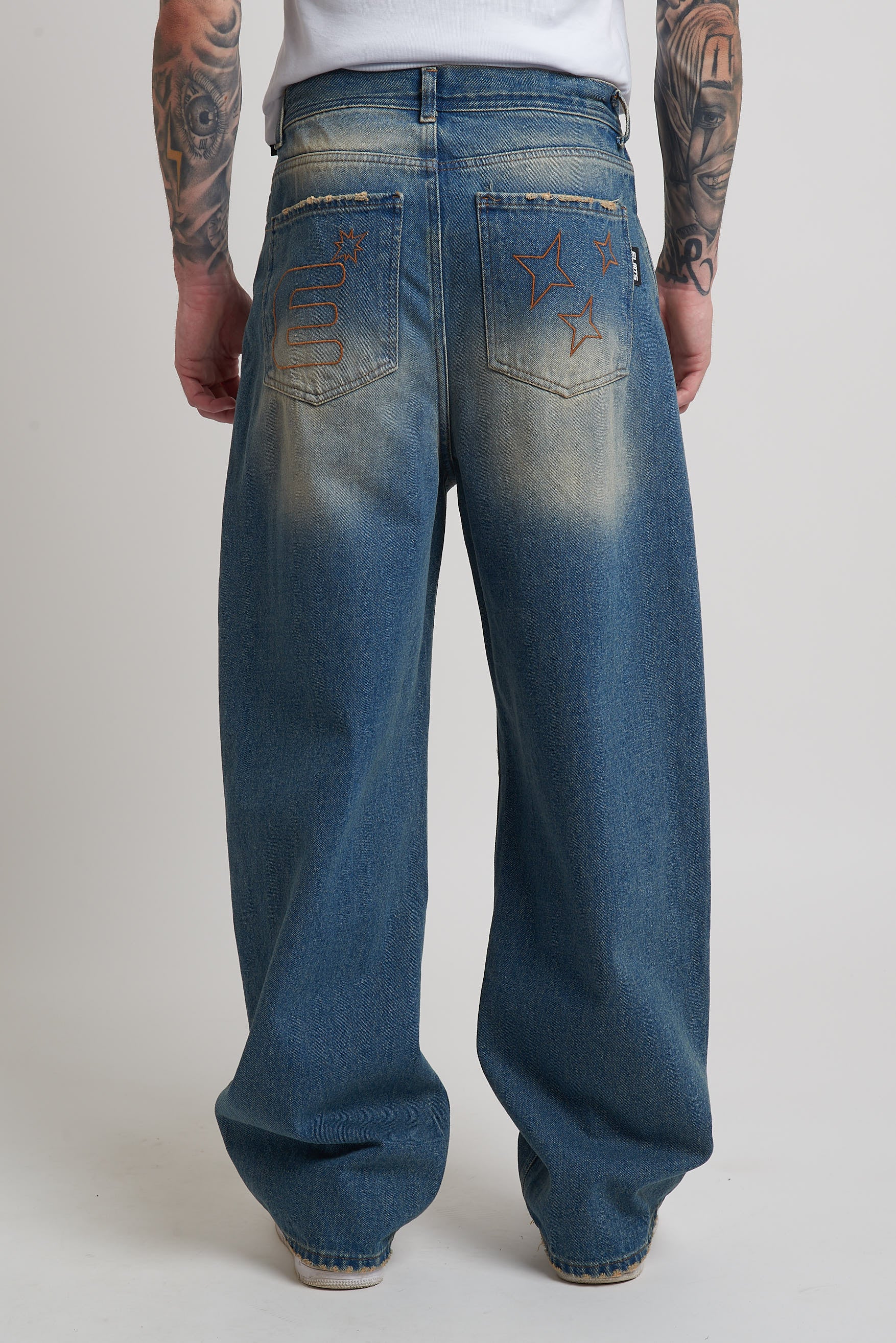 COSMIC WASH DENIM BAGGY