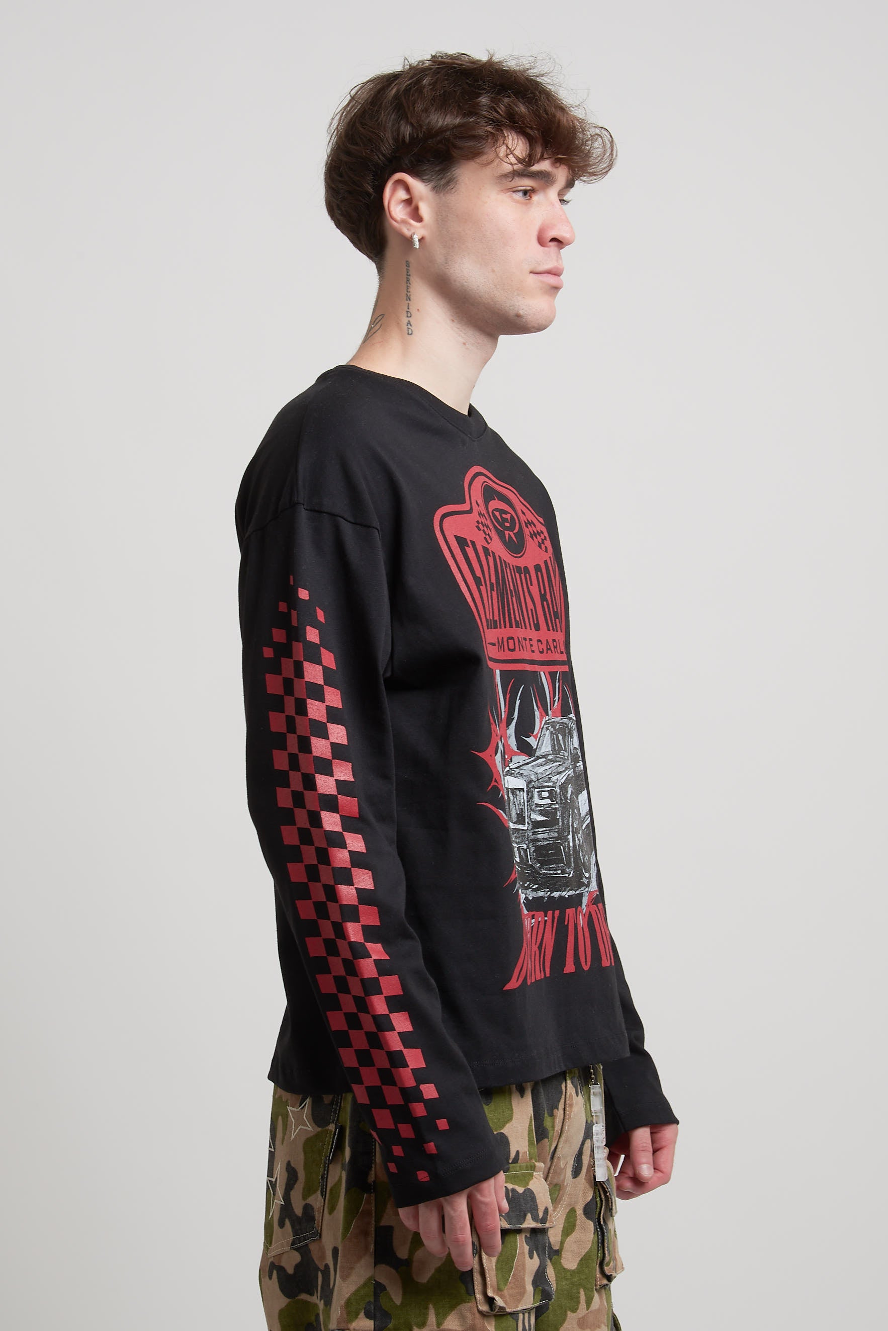 LONG SLEEVE RALLY MONTECARLO BLACK