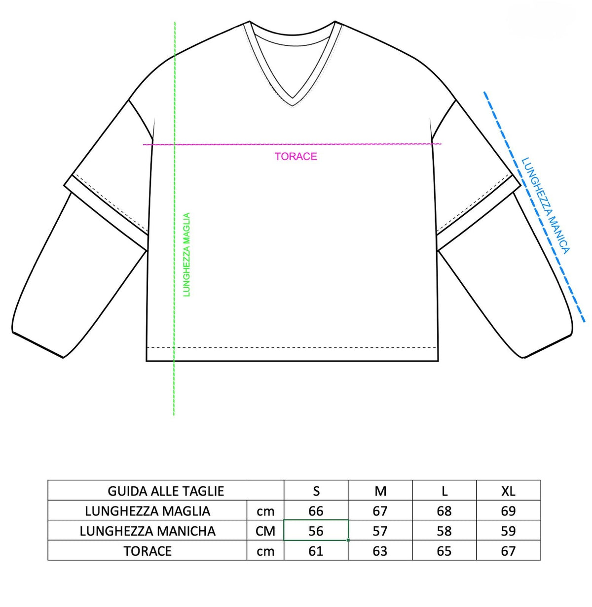 DOUBLE SLEEVE LOGO WHITE