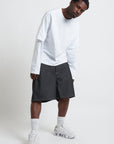 JORTS RAW DENIM BLACK