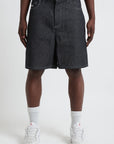 JORTS RAW DENIM BLACK