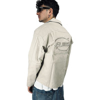 Jacket embroidered MANICA LUNGA SAND