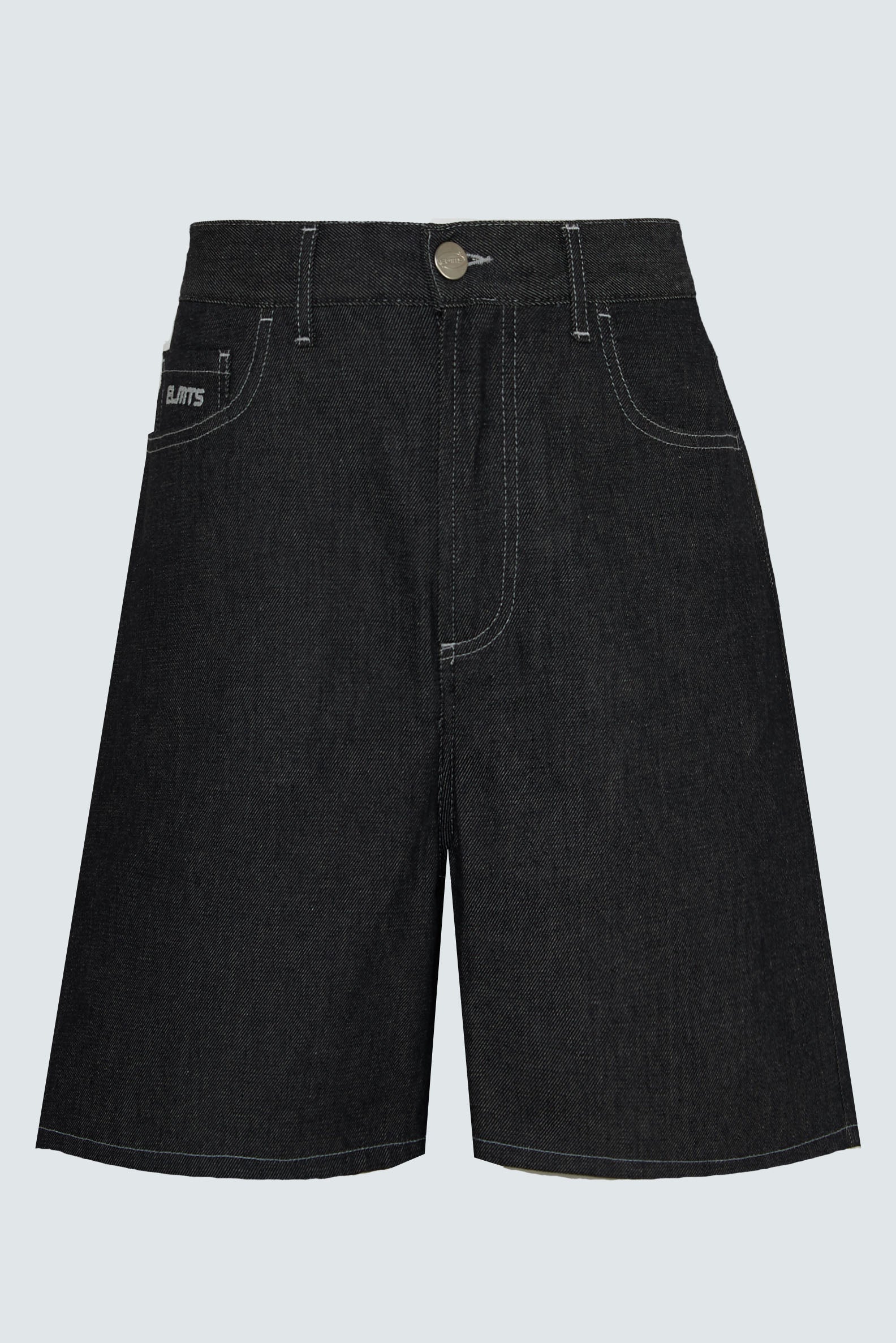 JORTS RAW DENIM BLACK