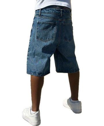 JORTS BAGGY BLUE NIGHT