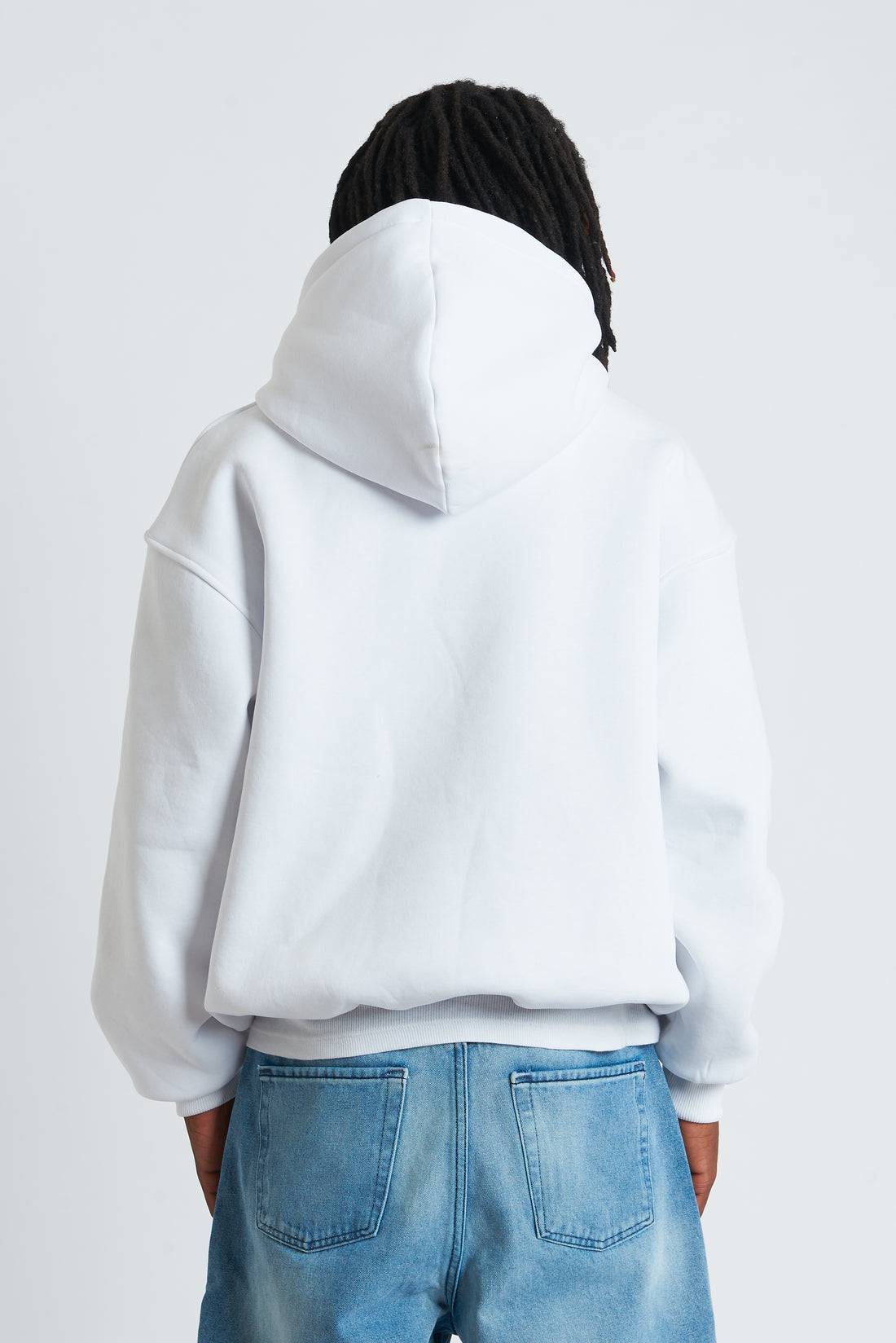 HOODIE DEPT STRASS WHITE