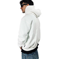 PERFECT HOODIE WHITE STRASS LOGO