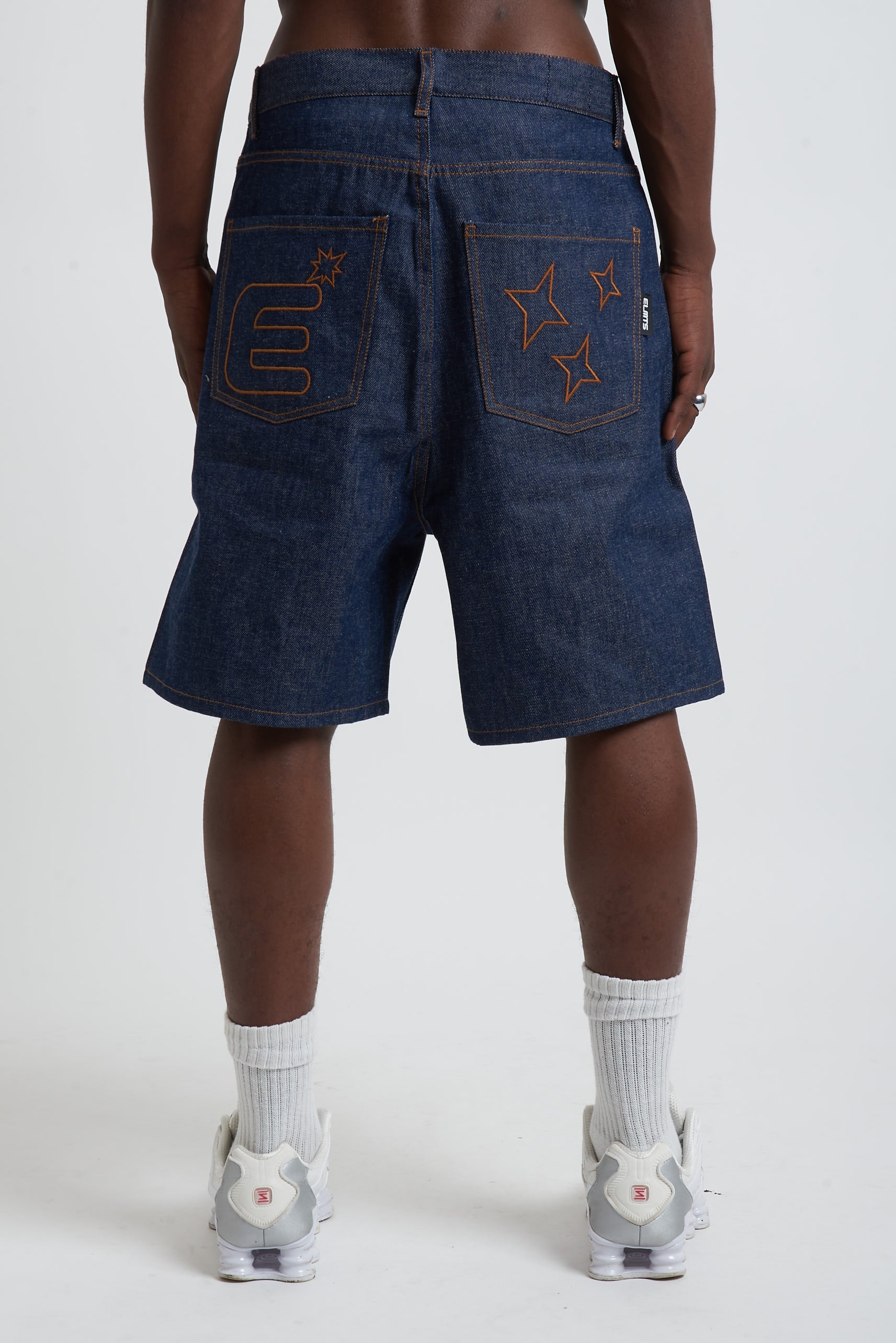 JORTS RAW DENIM BLUE