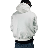 PERFECT HOODIE WHITE STRASS LOGO