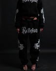 SWEATPANTS CATHEDRAL BLACK&WHITE