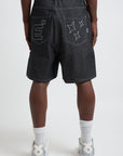 JORTS RAW DENIM BLACK