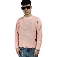 SWEATER crop Costa Inglese PINK