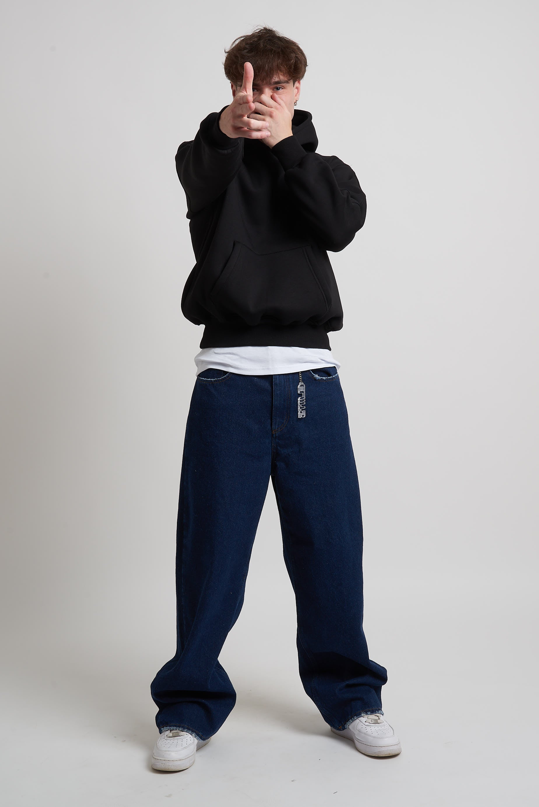 PERFECT HOODIE POLICOT PITCH BLACK