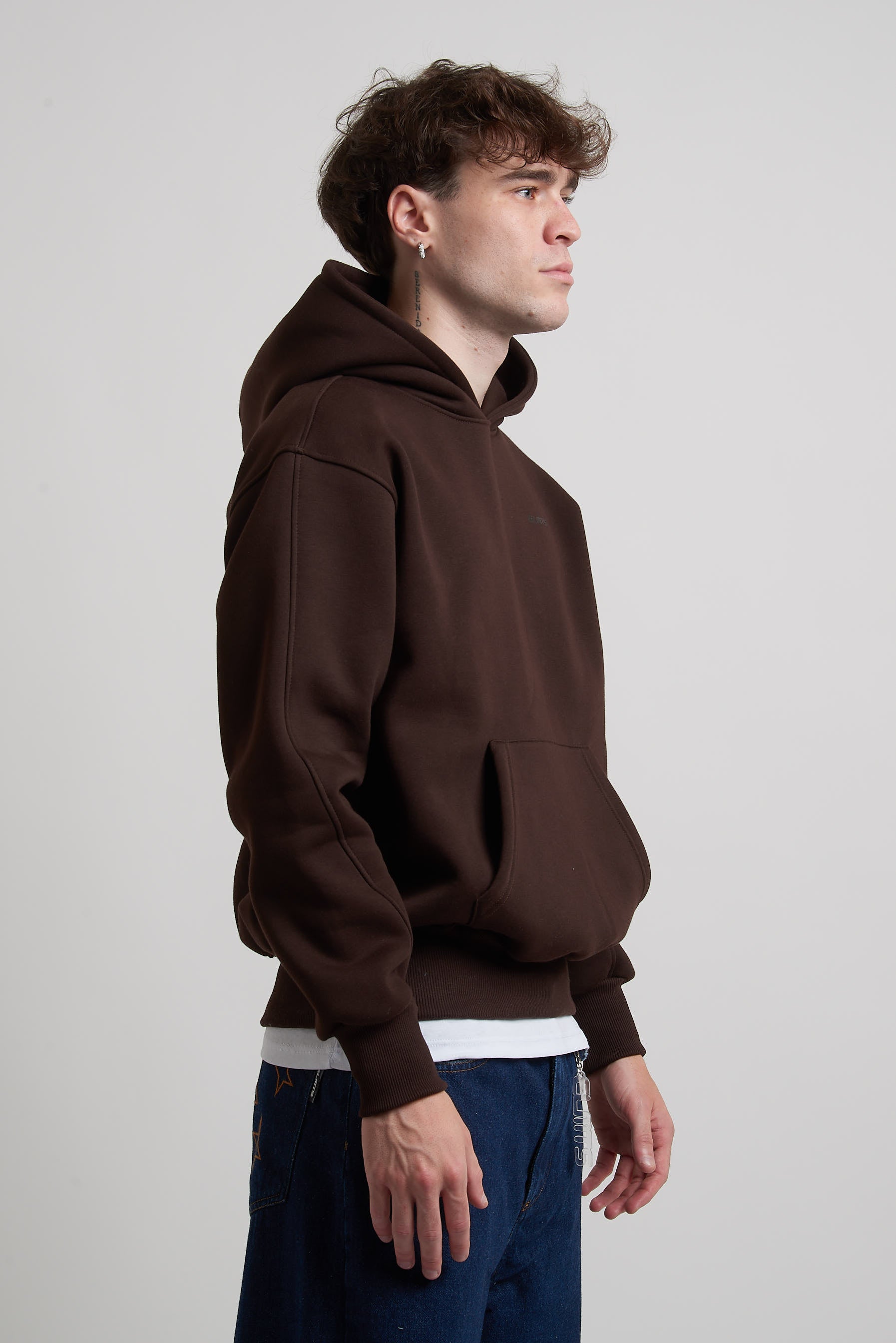 PERFECT HOODIE POLICOT CHOCO BROWN