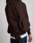 PERFECT HOODIE POLICOT CHOCO BROWN