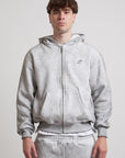 ZIP HOODIE MARBLE