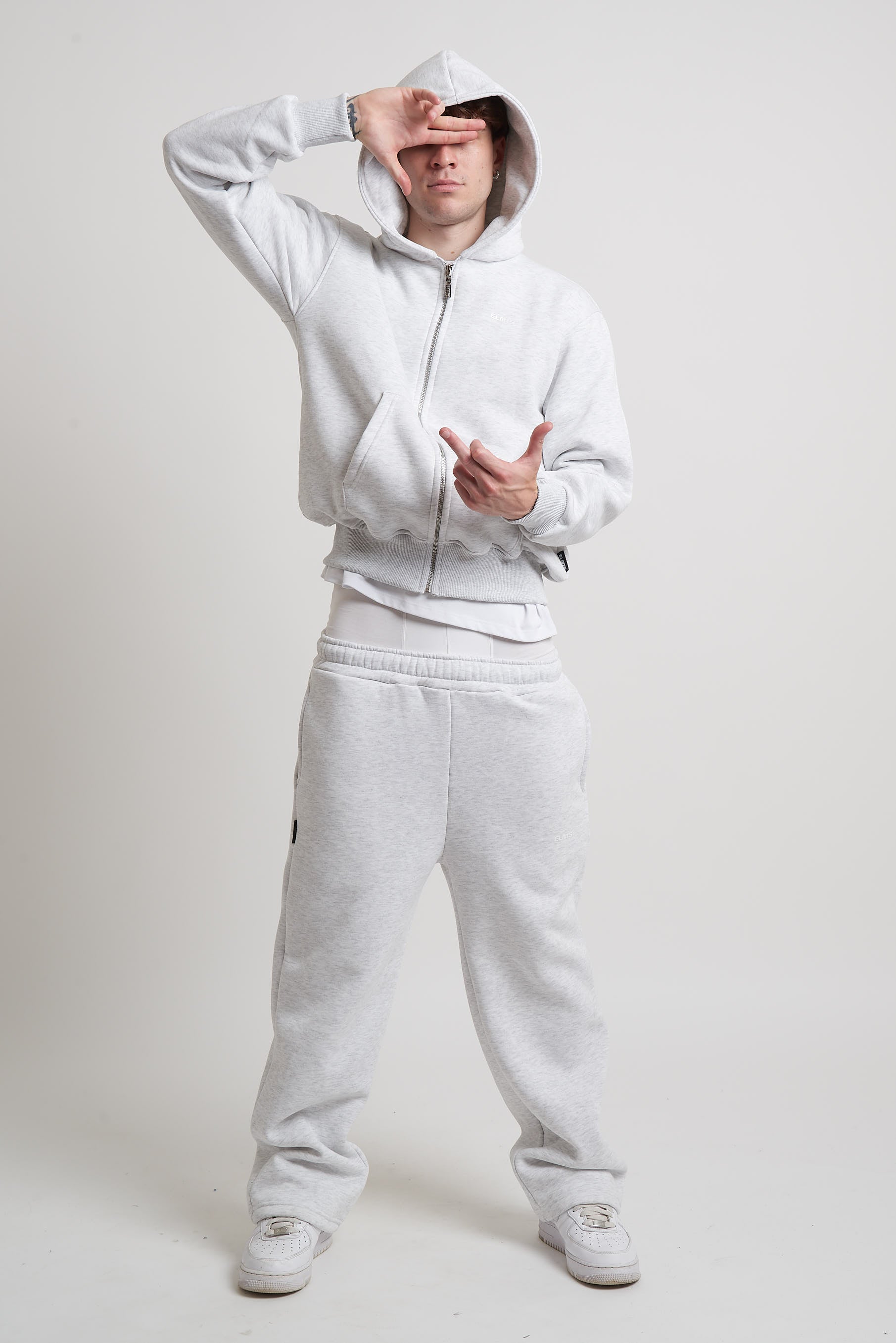 ZIP HOODIE CHAMP GREY