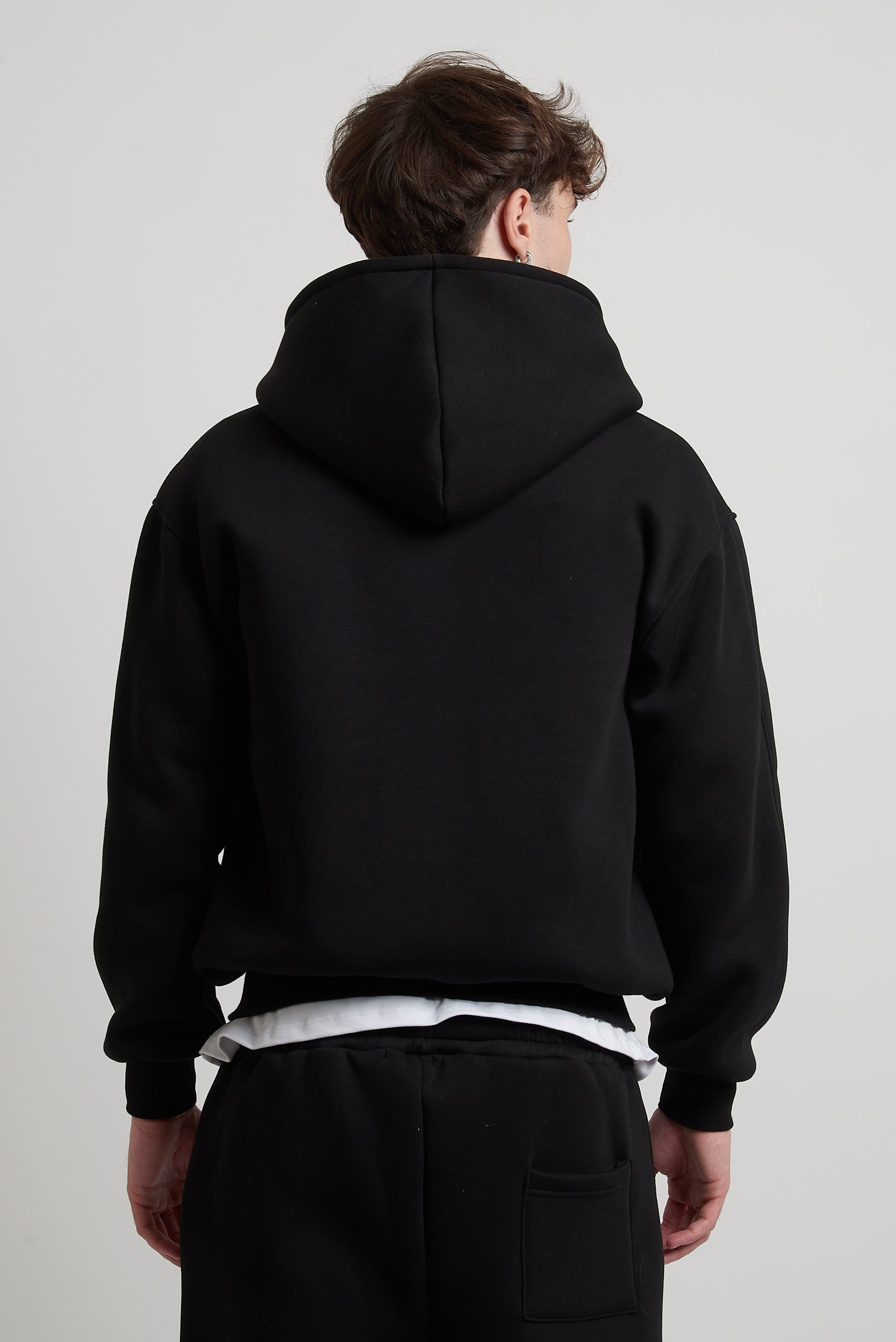 ZIP HOODIE PITCH BLACK