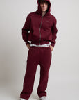 TRACK SUIT BORDEAUX