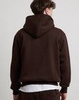 ZIP HOODIE CHOCO BROWN
