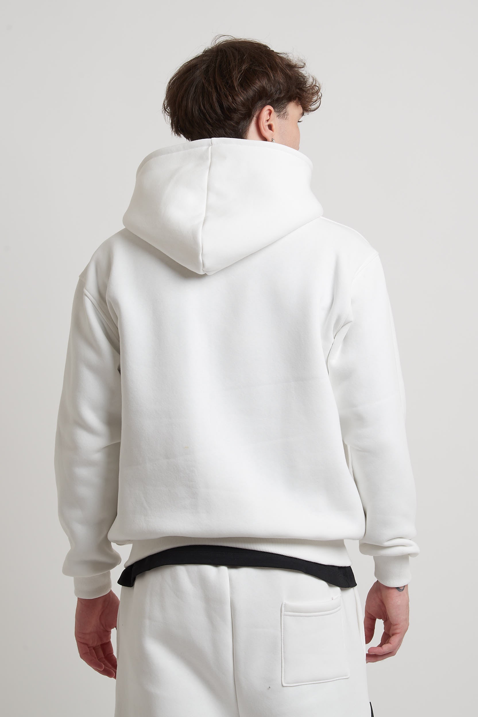 ZIP HOODIE OFF WHITE