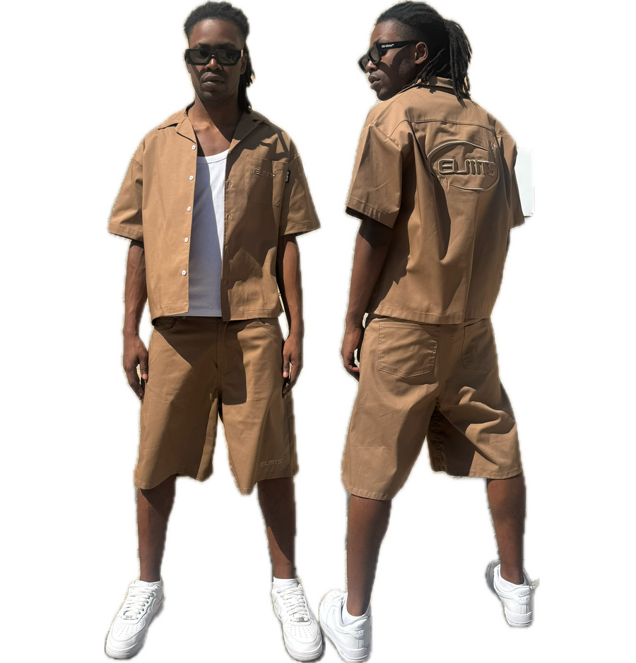 Jacket embroidered CAMEL