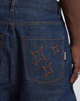 JORTS RAW DENIM BLUE
